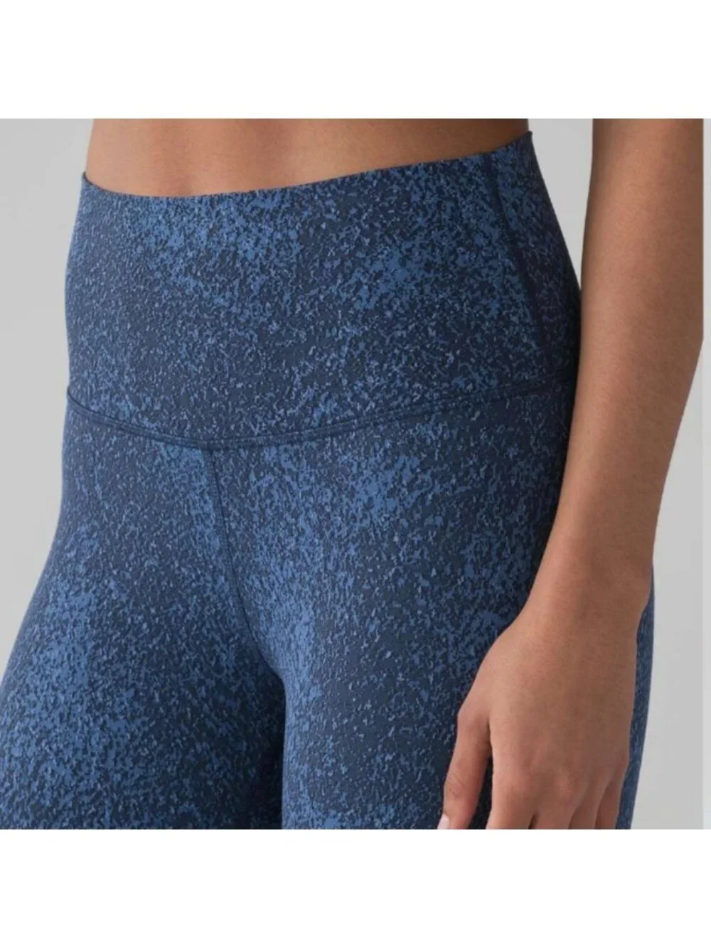 Lululemon Wunder Under Crop (Hi-Rise) (Luxtreme)Power Luxtreme Mineral Deposit
